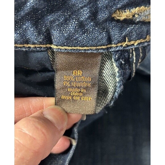 The Limited Denim Bootcut Flare Jeans Women's 8 REG Blue Mid Rise 5-Pocket - Picture 6 of 6